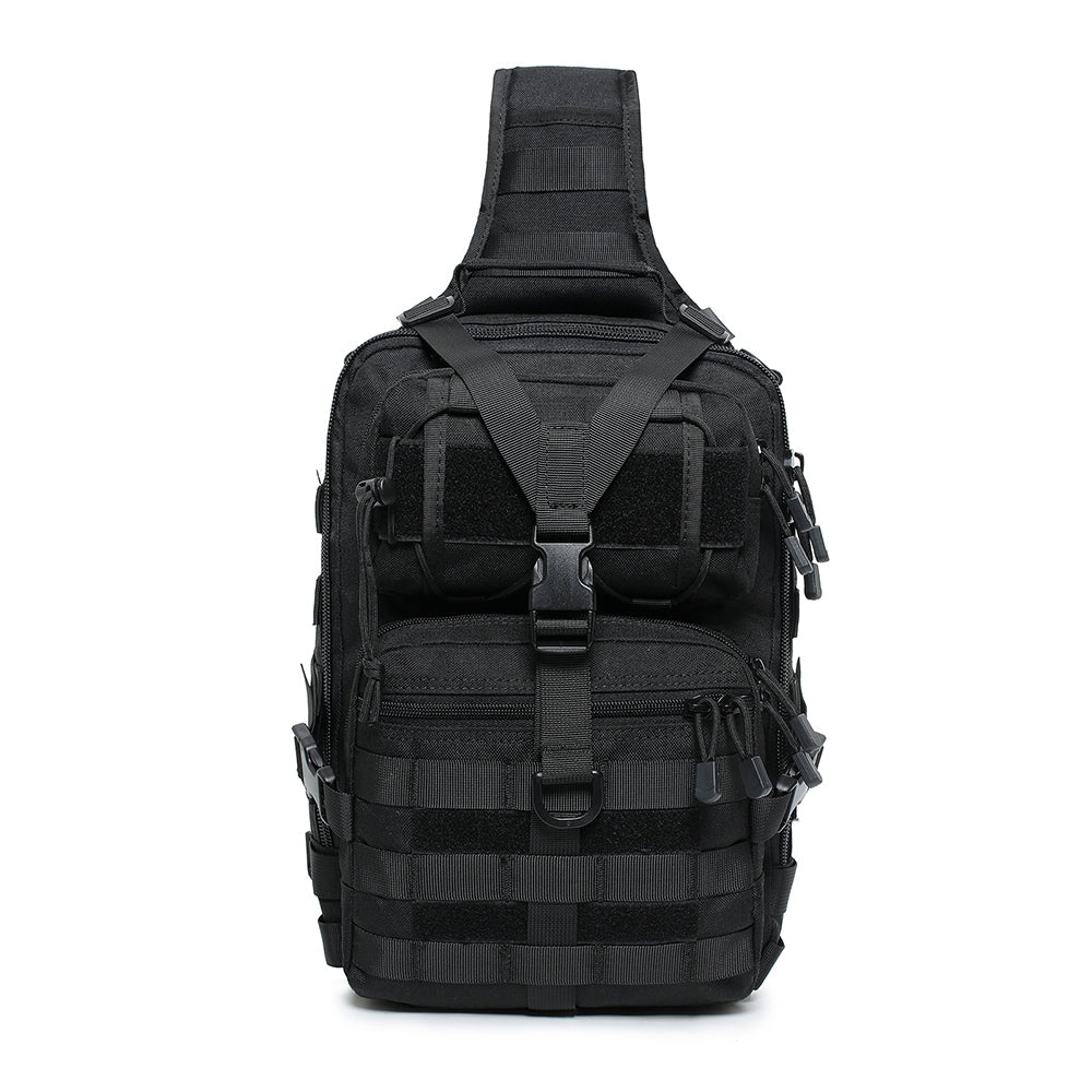 BAOTAC Tactical Sling Bag Sport Single Tactical Backpack Molle Chest b