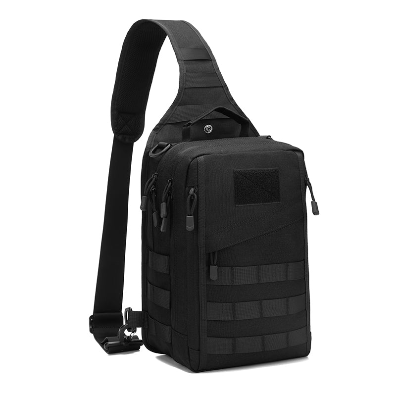 BAOTAC Tactical Sling Bag For Men Small Military Rover Shoulder Backpack EDC Chest Pack Molle Range Bag