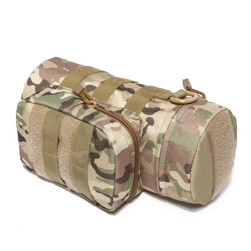 BAOTAC MOLLE Water Bottle Holder Metal Hook for Backpacking Tactical Bottle Pouch Carrier for Travel Hiking Cycling trekking school etc.