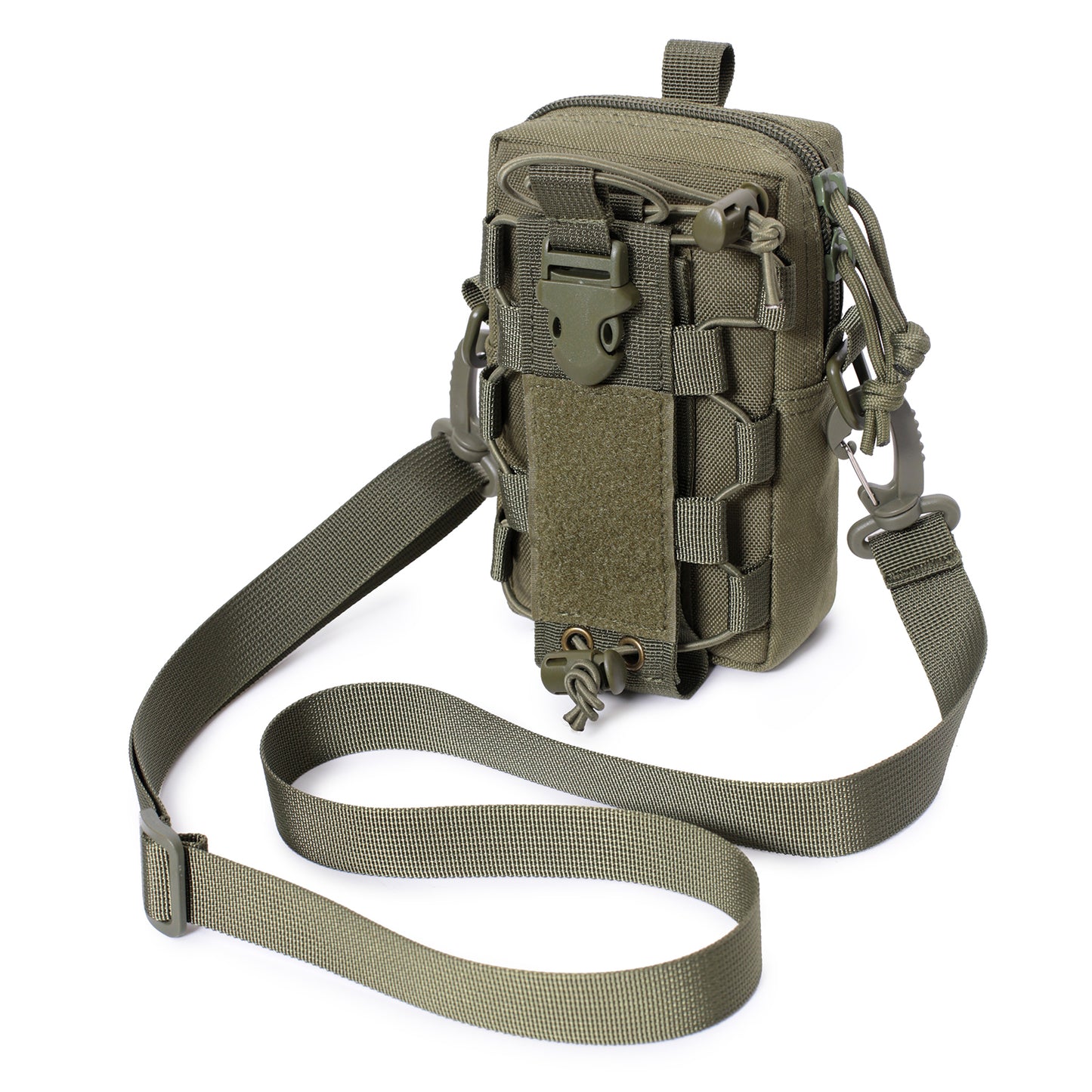 BAOTAC Multipurpose Tactical Molle EDC Waist Pouch Belt Waist Bag Cellphone Pouch Utility IFAK Pouch Tools Kit Gadget bag
