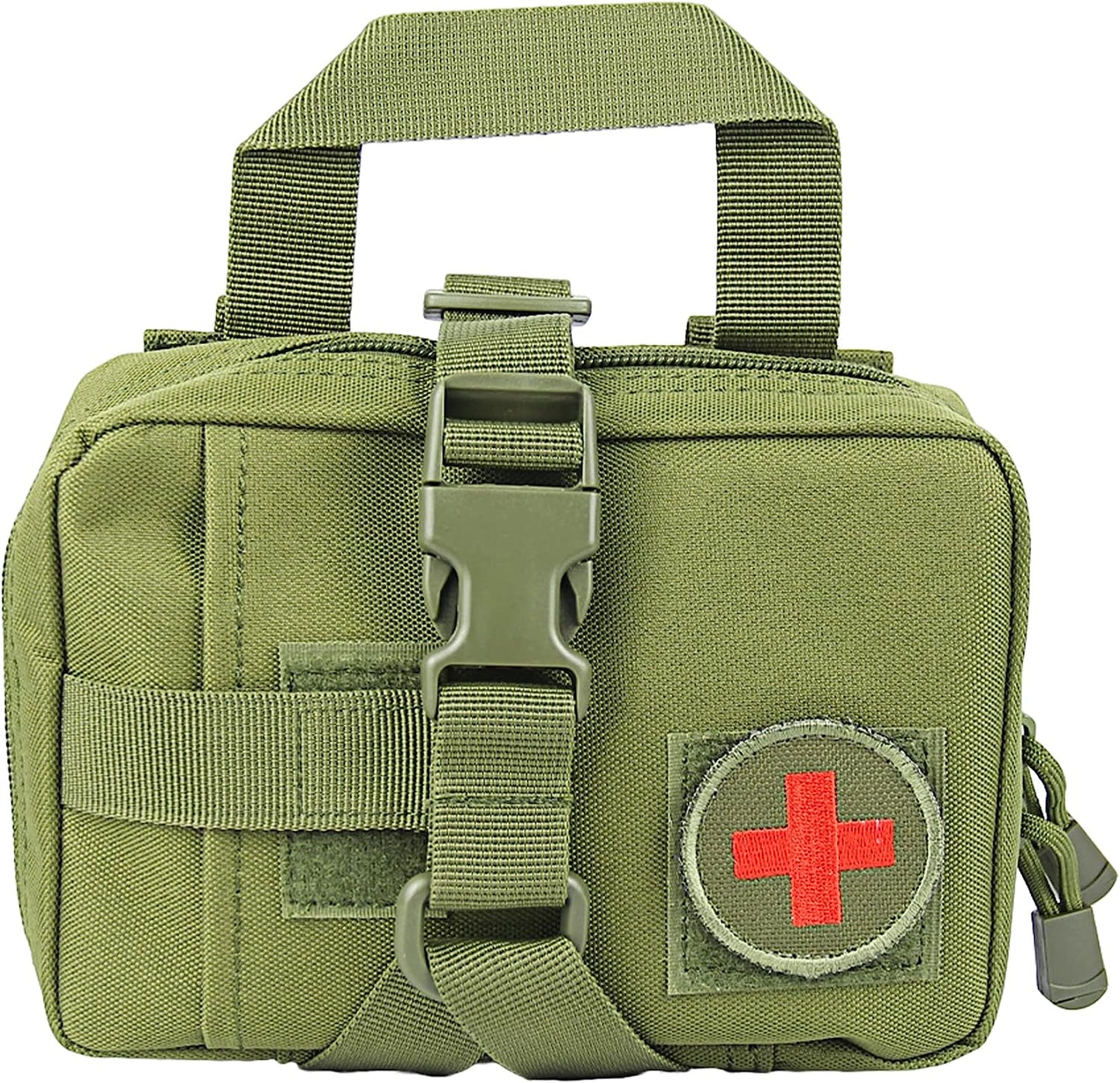 BAOTAC Tactical Molle Medical Pouch, EMT First Aid Quick Detach Rip-away Utility Tools Pouch for Outdoor Activities Adventures and Home Car Daily Used
