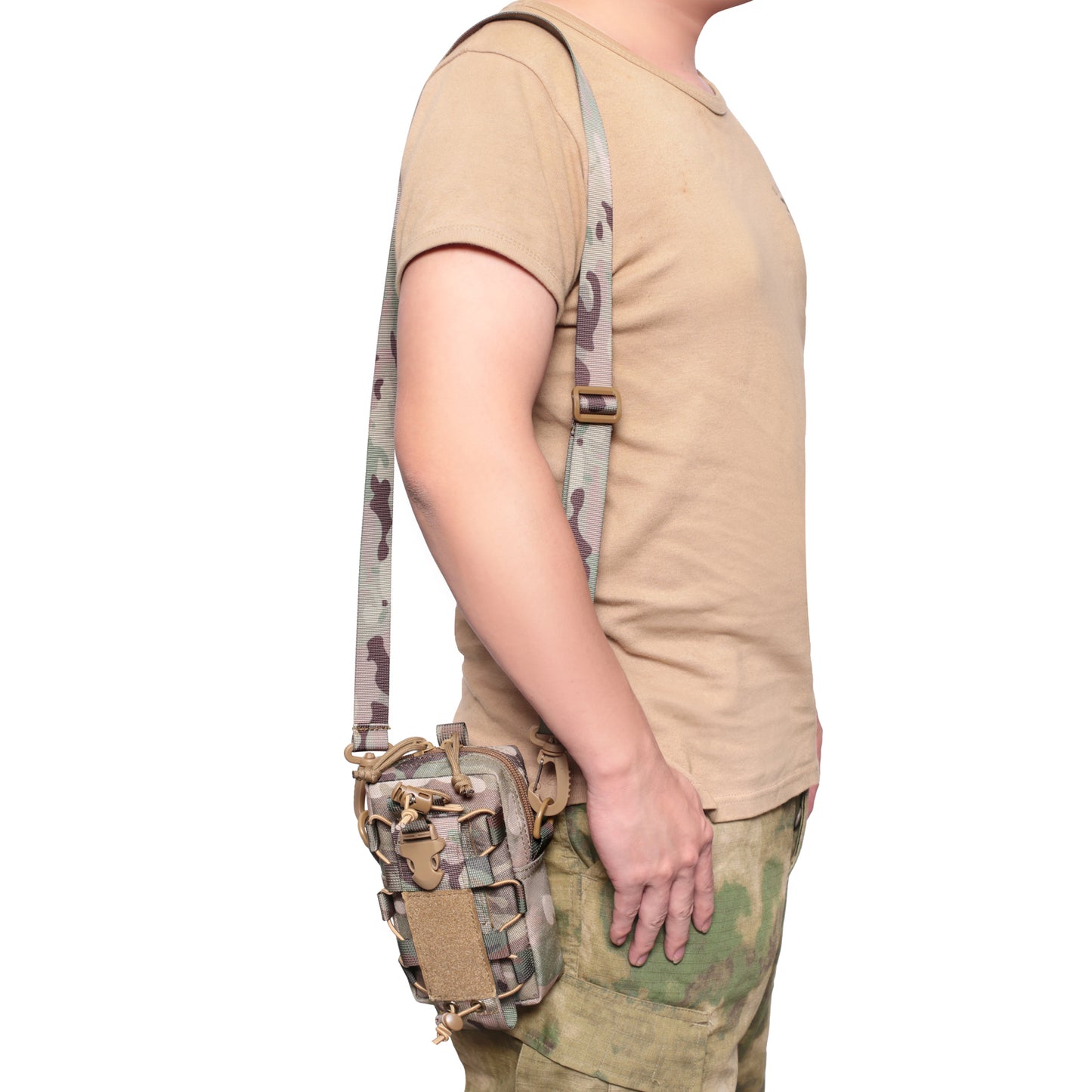 BAOTAC Multipurpose Tactical Molle EDC Waist Pouch Belt Waist Bag Cellphone Pouch Utility IFAK Pouch Tools Kit Gadget bag