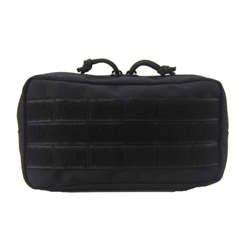 BAOTAC 9 inch Tactical Molle Rectangular Zippered EDC Waist Pouch