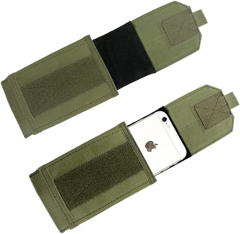 BAOTAC Tactical Molle Cellphone Case with Magic Sticker panel