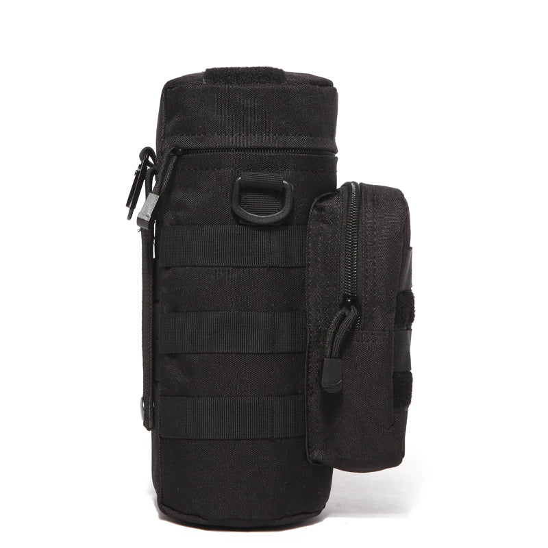 BAOTAC MOLLE Water Bottle Holder Metal Hook for Backpacking Tactical Bottle Pouch Carrier for Travel Hiking Cycling trekking school etc.