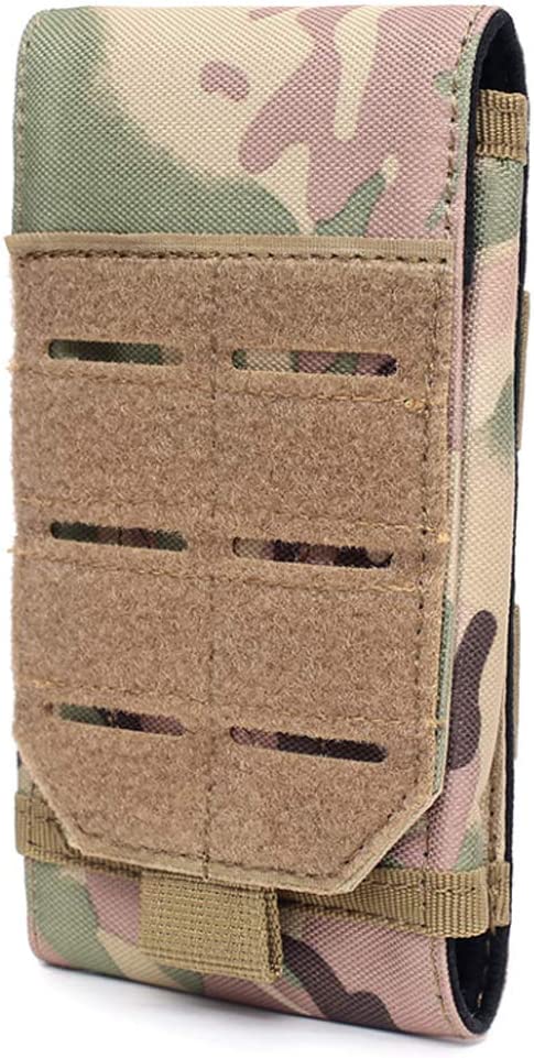 BAOTAC Tactical Molle Cellphone Case with Magic Sticker panel