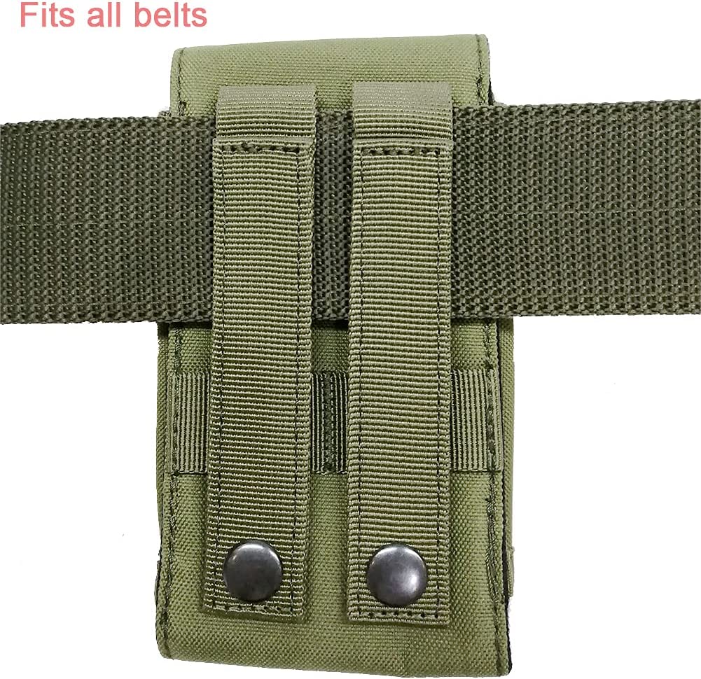 BAOTAC Tactical Molle Cellphone Case with Magic Sticker panel