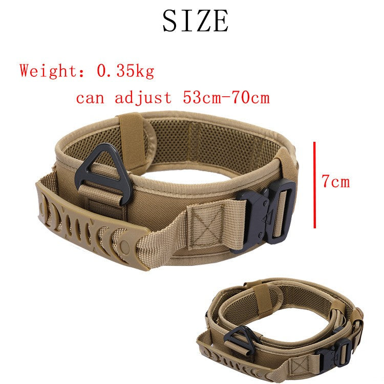 BAOTAC Adjustable Heavy Duty Metal Buckle Dog Collars