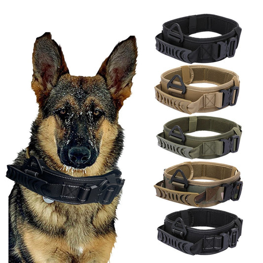 BAOTAC    Adjustable Heavy Duty Metal Buckle Dog Collars