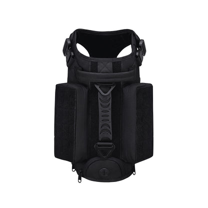 BAOTAC Tactical Dog Harness  Escape- Proof  Military Vest No Pulling  Working or Training Pet Vest for Medium & Large D9 version