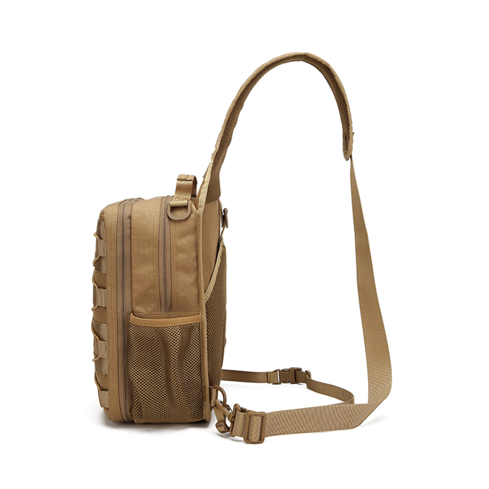BAOTAC Tactical Sling Bag For Men Small Military Rover Single Shoulder Bag EDC Chest Pack Molle  Range Bag