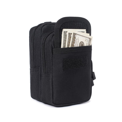 BAOTAC Tactical  Multipurpose Pouch Versatile Molle Mobile Phone  Pouch EDC Gadget Slim Utility Waist Bag