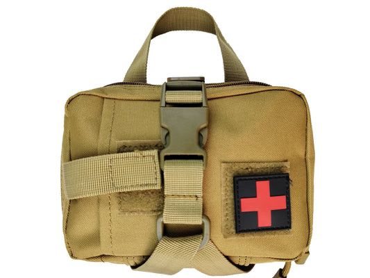 BAOTAC  Tactical  Molle Medical  Pouch, EMT First Aid  Quick Detach Rip-away Utility Tools Pouch for  Outdoor Activities Adventures and  Home Car Daily Used