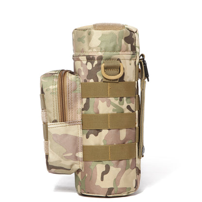 BAOTAC MOLLE Water Bottle Holder Metal Hook for Backpacking Tactical Bottle Pouch Carrier for Travel Hiking  Cycling trekking  school etc.