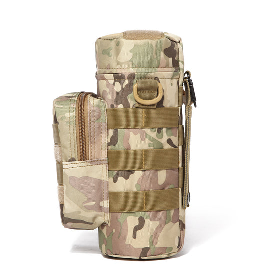 BAOTAC MOLLE Water Bottle Holder Metal Hook for Backpacking Tactical Bottle Pouch Carrier for Travel Hiking  Cycling trekking  school etc.