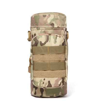 BAOTAC MOLLE Water Bottle Holder Metal Hook for Backpacking Tactical Bottle Pouch Carrier for Travel Hiking  Cycling trekking  school etc.