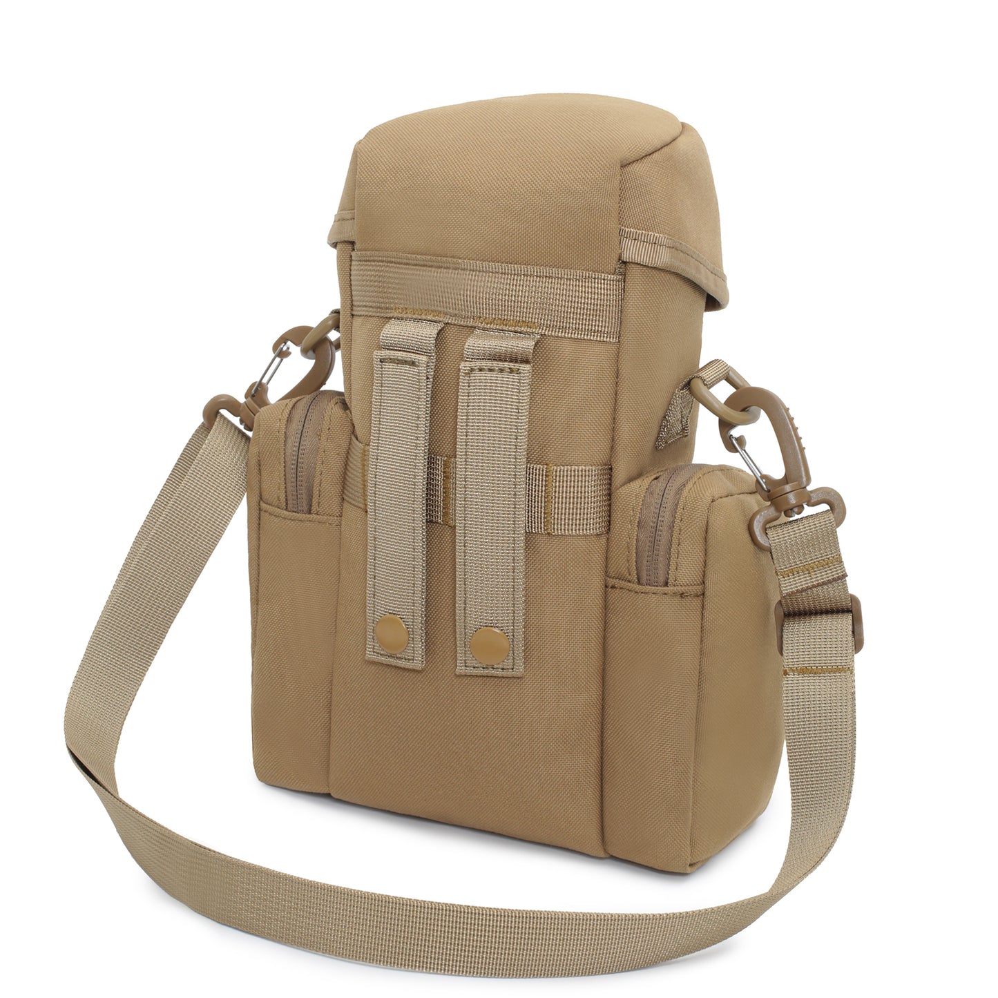 BAOTAC Tactical Molle Pouch EDC Multipurpose Pouch ,Water Bottle Pouch with Cap Cover
