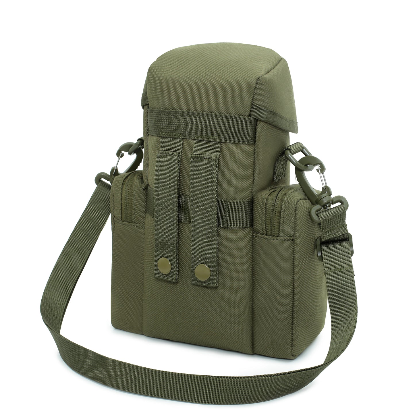 BAOTAC Tactical Molle Pouch EDC Multipurpose Pouch ,Water Bottle Pouch with Cap Cover