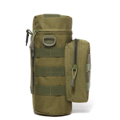 BAOTAC MOLLE Water Bottle Holder Metal Hook for Backpacking Tactical Bottle Pouch Carrier for Travel Hiking  Cycling trekking  school etc.