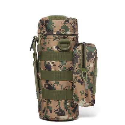 BAOTAC MOLLE Water Bottle Holder Metal Hook for Backpacking Tactical Bottle Pouch Carrier for Travel Hiking  Cycling trekking  school etc.
