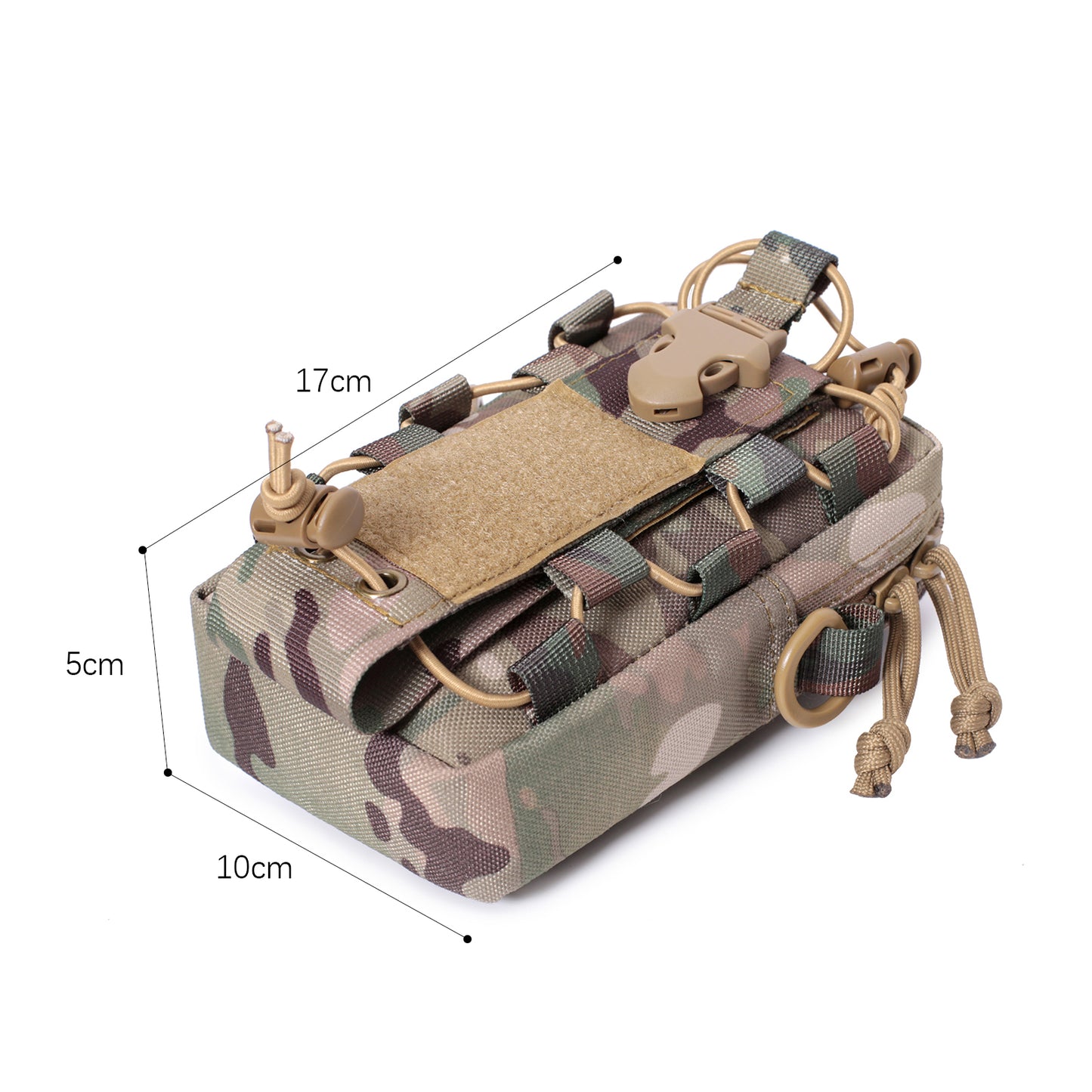 BAOTAC Multipurpose Tactical Molle EDC  Waist Pouch Belt Waist Bag Cellphone Pouch   Utility IFAK Pouch Tools Kit Gadget bag