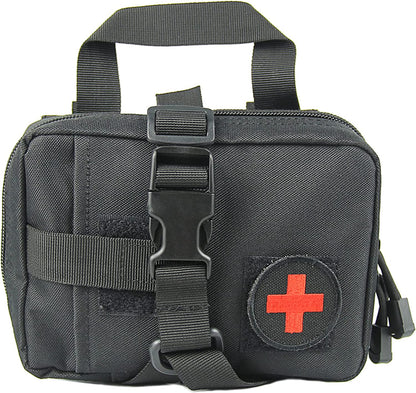 BAOTAC  Tactical  Molle Medical  Pouch, EMT First Aid  Quick Detach Rip-away Utility Tools Pouch for  Outdoor Activities Adventures and  Home Car Daily Used