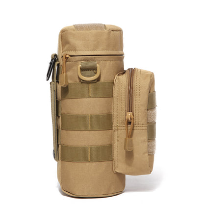 BAOTAC MOLLE Water Bottle Holder Metal Hook for Backpacking Tactical Bottle Pouch Carrier for Travel Hiking  Cycling trekking  school etc.