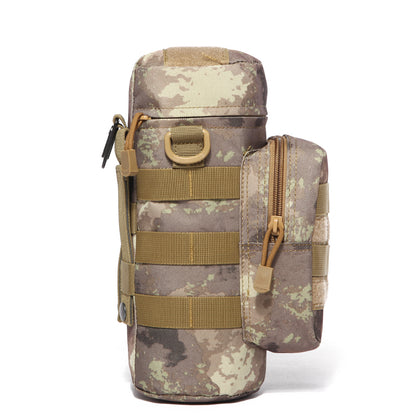 BAOTAC MOLLE Water Bottle Holder Metal Hook for Backpacking Tactical Bottle Pouch Carrier for Travel Hiking  Cycling trekking  school etc.