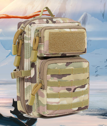 BAOTAC  Tactical Mini 3D Backpack Design  Molle Pouch, EDC Utility Tool Pouch, Tactical Phone Pouches, Admin Waist Pouches