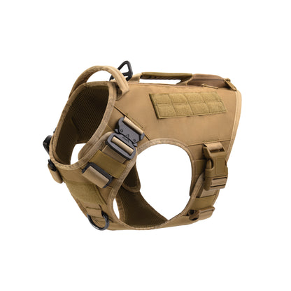 BAOTAC Tactical Dog Harness  Escape- Proof  Military Vest No Pulling  Working or Training Pet Vest for Medium & Large